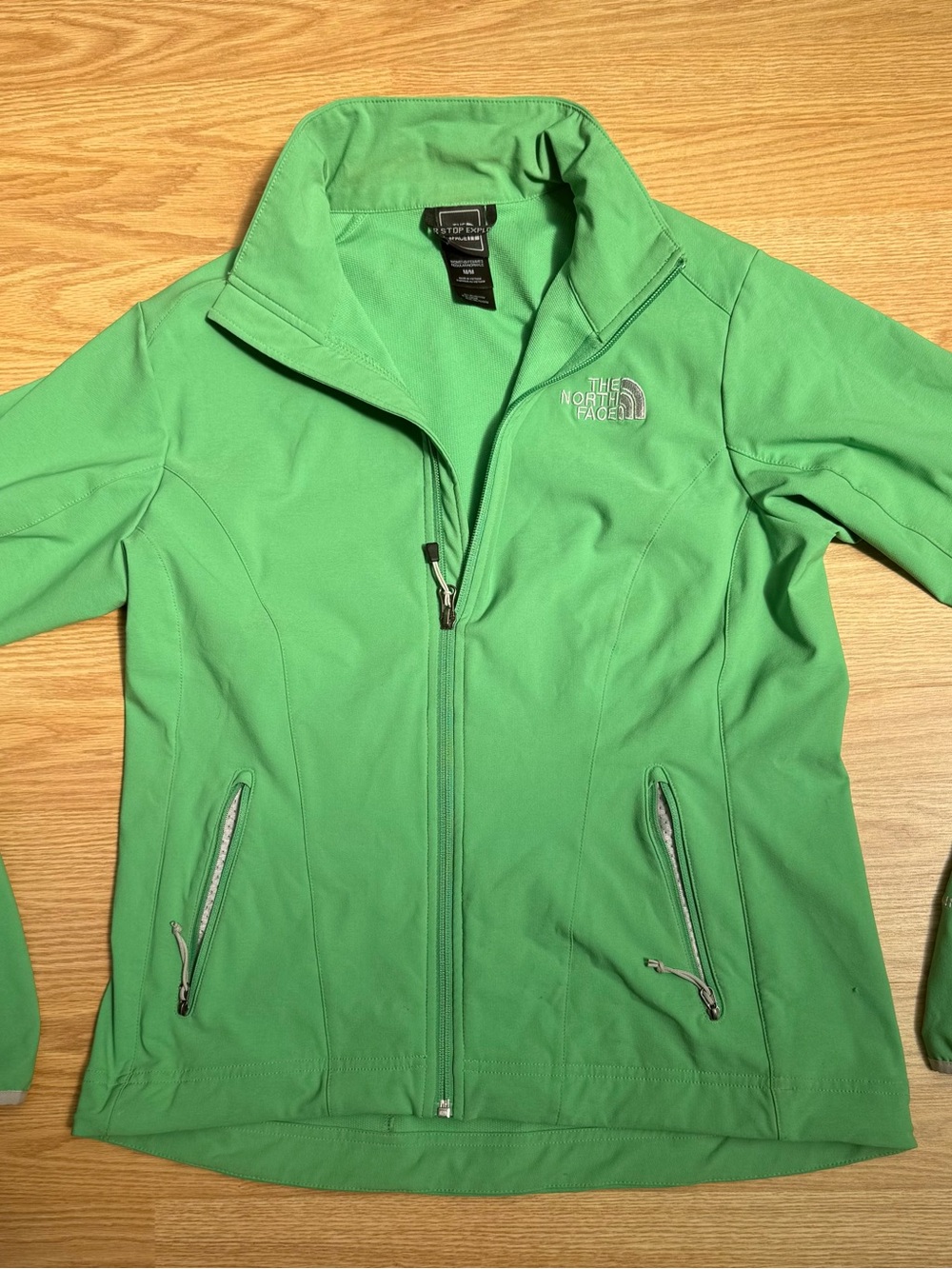The North Face Women's Bright Green Utility Softshell Jacket
